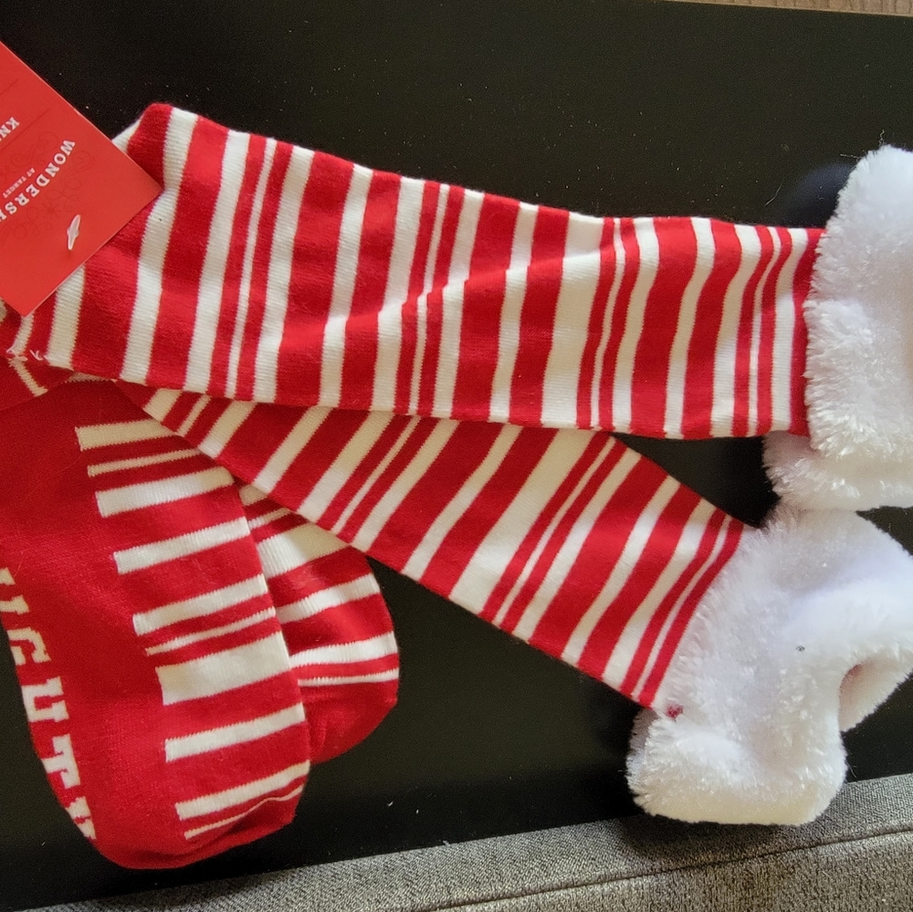 Holiday knee socks